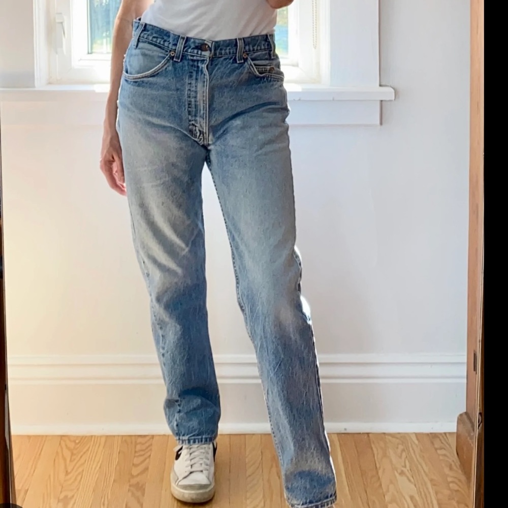 Levi’s vintage orange tab student 550
